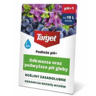 Podłoże pH+ - odkwasza i podwyższa pH gleby - Target - 100 ml
