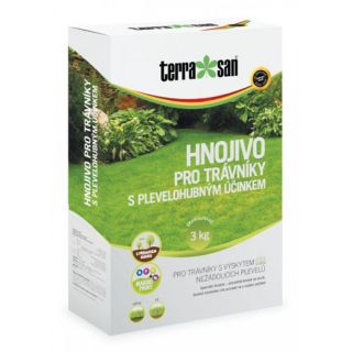 Nawóz do trawników z chwastami - Terrasan - 3 kg