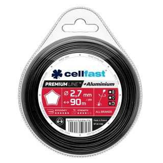 Żyłka tnąca PREMIUM - gwiazdka, 2,7mm x 90m - CELLFAST