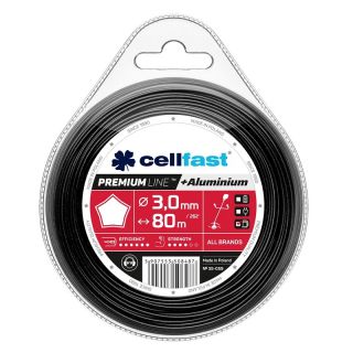 Żyłka tnąca PREMIUM - gwiazdka, 3,0mm x 80m - CELLFAST