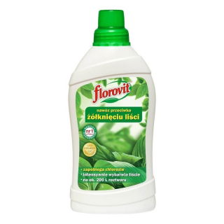 Nawóz przeciwko żółknięciu liści - Florovit - 1 l