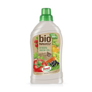 BIO Nawóz do warzyw, owoców i ziół - do upraw ekologicznych - Florovit - 1 l
