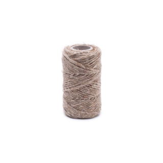 Sznurek konopny - naturalny - 100g/40m