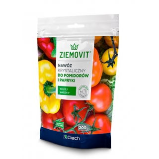 Nawóz krystaliczny do pomidorów i papryki - Ziemovit - 200 g