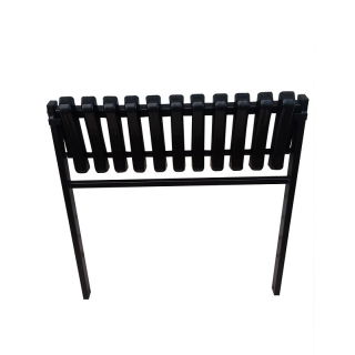 Ławka na cmentarz, cmentarna - żebrowana do wkopania - szerokość: 72 cm