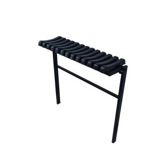 Ławka na cmentarz, cmentarna - żebrowana do wkopania - szerokość: 83 cm