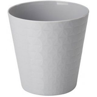 Osłonka okrągła Diament petit - 19 cm - platyna