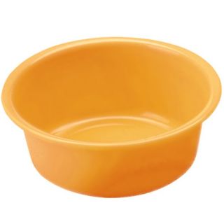 Miska okrągła - śr. 40 cm - pomarańczowa