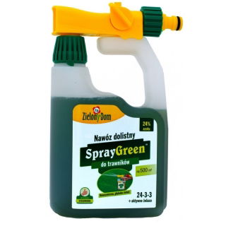 Nawóz dolistny do trawników - gotowa do użycia konewka - Zielony Dom - 950 ml