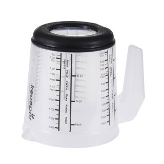 Kubek z miarką i funkcją antypoślizgową - Massimo - 1 litr