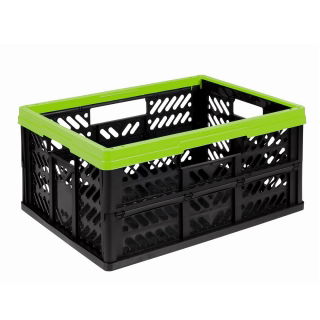 Kosz składany - Klappbox - 32 litry - zielony