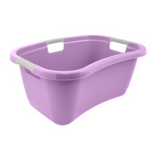Ergonomiczna wanna na pranie z miękkimi uchwytami - Janne - liliowy