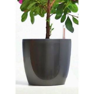 Doniczka Coubi Duo śr. 15 cm - Grafitowa