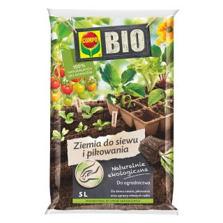 BIO Ziemia do siewu i pikowania - Compo - 5 litrów