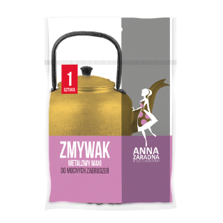 Zmywak metalowy MAXI - do mocnych zabrudzeń - 1 szt.