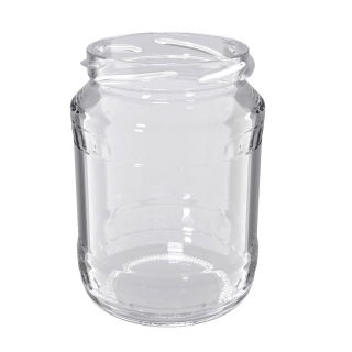 Słoje zakręcane szklane, słoiki - fi 82 - 720 ml - 8 szt.