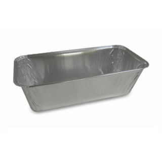 Foremka aluminiowa do pieczenia - podłużna - do chleba, lasagne i spaghetti - 1,475 l - 4 szt.