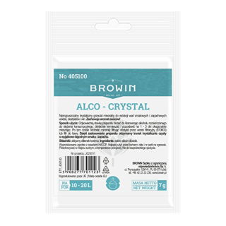 Alco - crystal - do redukcji wad smakowych i zapachowych alkoholi