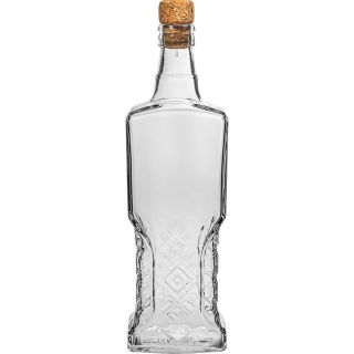 Butelka Kredensowa z korkiem - 500 ml