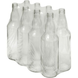 Butelka na wódkę - 500 ml - 8 szt.