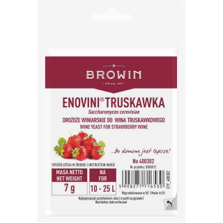 Drożdże suszone do wina truskawkowego - Enovini - 7 g