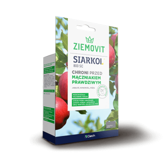 Siarkol 800 SC - środek do ochrony przed mączniakiem prawdziwym - Ziemovit - 20 ml