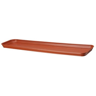 Skrzynka balkonowa Venus + podstawka - 60 cm - terakota