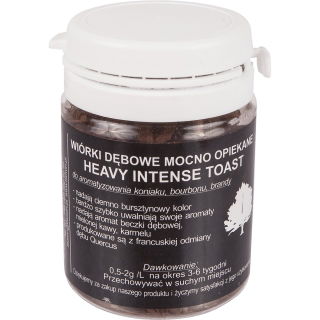 Wiórki dębowe - mocno opiekane - 20 g
