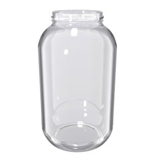 Słój zakręcany szklany, słoik - fi 100 - 4,25 l