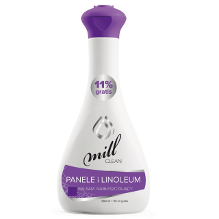 Balsam nabłyszczający panele, linoleum i inne tworzywa sztuczne - odżywia, nabłyszcza i chroni - Mill Clean - 500 ml