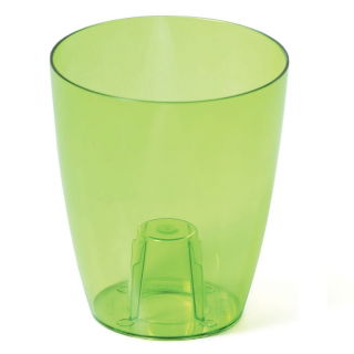 Doniczka do storczyków Coubi Duow śr. 16 cm - zielona