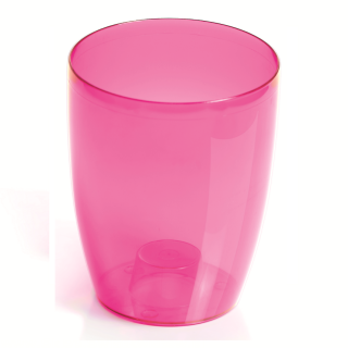 Doniczka do storczyków Coubi Duow śr. 13 cm - różowa