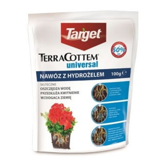 Terracottem - nawóz z hydrożelem - Target - 100g