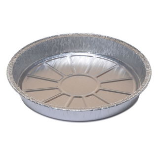 Foremka aluminiowa do pieczenia - okrągła - do serników i ciast jogurtowych - 635 ml - 5 szt.