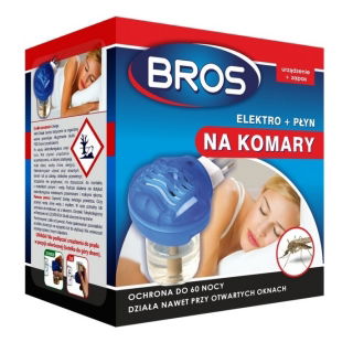 Elektro na komary + płyn na 60 nocy - Bros