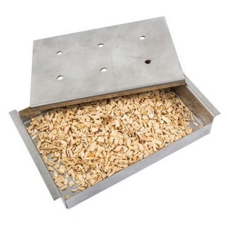 Generator dymu na zrębki do wędzarni - 17 x 11 x 3 cm + zrębki 100 g