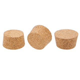 Korek naturalny stożkowy - aglomerowany - 70/63 mm