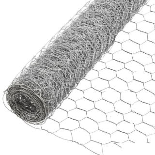 Siatka metalowa heksagonalna - oczko 30 x 30 mm - 1 x 10 m