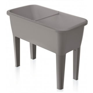 Domowy ogród na nóżkach Respana Planter High - 77 cm - kamienny szary