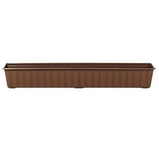 Doniczka zewnętrzna Agro - Brąz - 100 cm