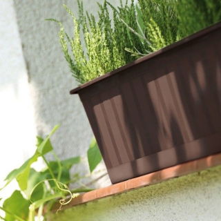 Doniczka zewnętrzna Agro - Brąz - 80 cm