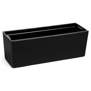 Kwietnik Begonia - 19 x 56 cm - czarny