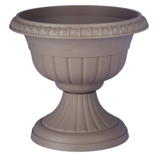Donica stojąca gazon - Roma - 20 cm - szarobeżowa