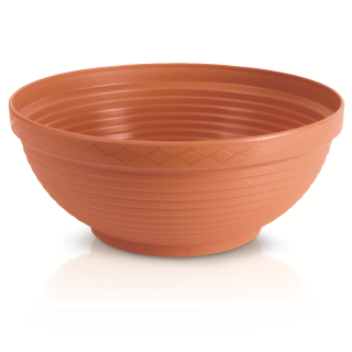 Doniczka niska Misa śr. 22,5 cm - terakota