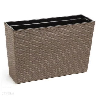 Kwietnik Werbena - 19 x 56 cm - rattan frappe