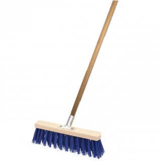 Szczotka ulicówka - do zamiatania chodników i podjazdów - 30 cm + trzonek 130 cm