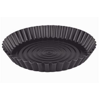 Forma do pieczenia pizzy z warstwą nieprzywierającą - czarna - śr. 20 cm