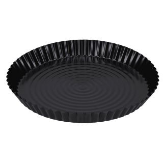 Forma do pieczenia pizzy z warstwą nieprzywierającą - czarna - śr. 30 cm
