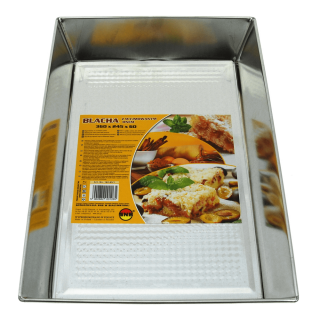 Blacha do pieczenia z wyjmowanym dnem - 36 x 24,5 cm - doskonała do pieczenia ciast