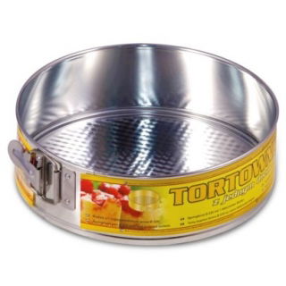 Tortownica z dnem fakturowanym - śr. 24 cm - idealna do wypieku ciast lub wyrobu tortów